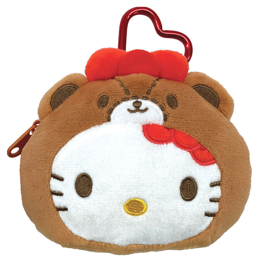 Sanrio Hello Kitty Plush Zipper Mascot with Carabiner