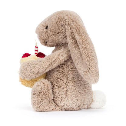 Bashful Beige Birthday Bunny