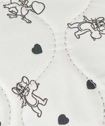 TOM and JERRY×Flapper Heart Mini Pouch