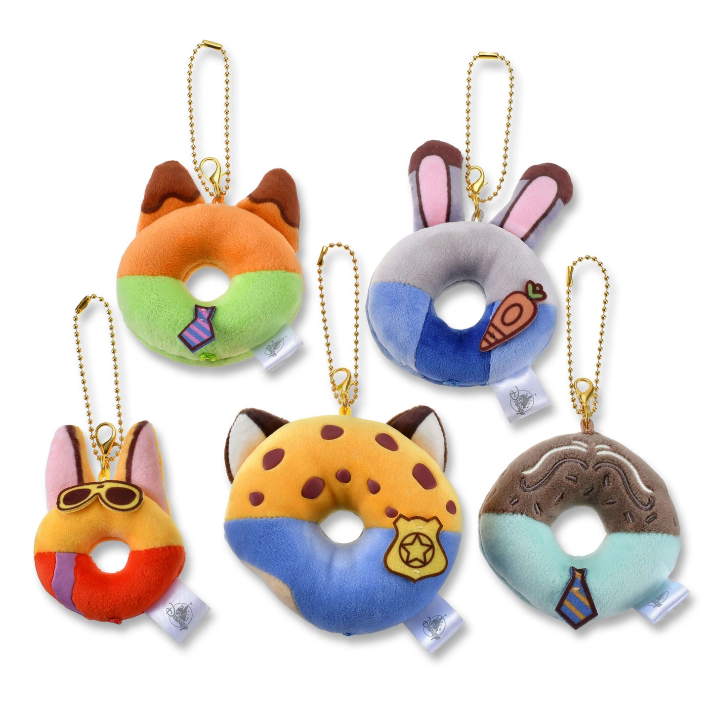 Disney Zootopia 10th Anniversary Plush Collection – Party Donut Edition