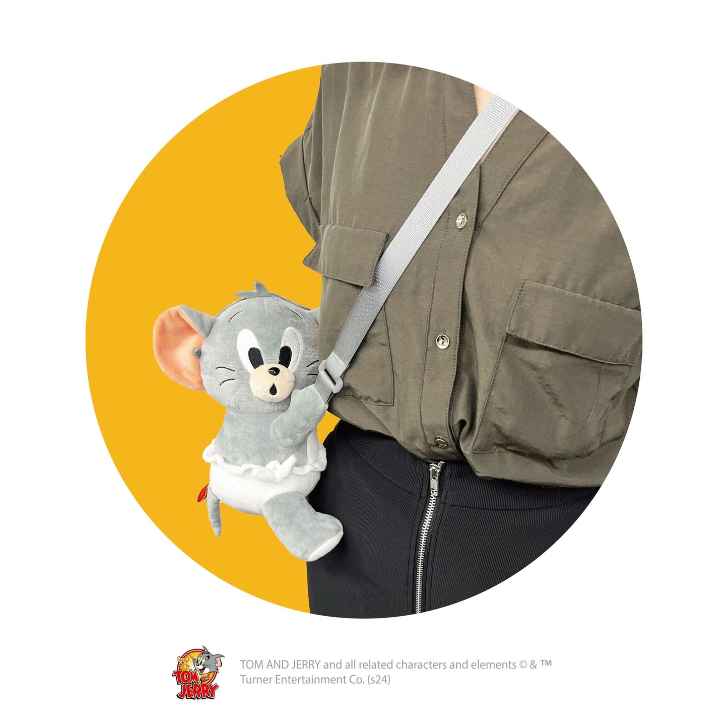 Tom and Jerry Amaenbo Shoulder Pouch