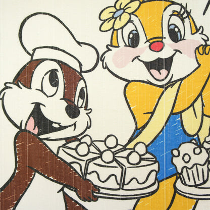 Disney Chip and Dale DINNER Door Curtain Made in Japan