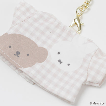 BRUNA PLAID Miffy Mini T-shirt Charm