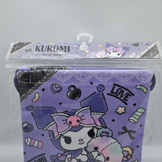 Sanrio Kuromi Drawstring Bag