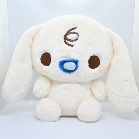Sanrio Cinnamoroll Friend Milk Plush Toy with Pacifier Yurukawa MokoMoko