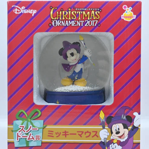 Mickey ‘Happy Lottery Disney Christmas Ornament 2017‘ Snow Globe Ornament