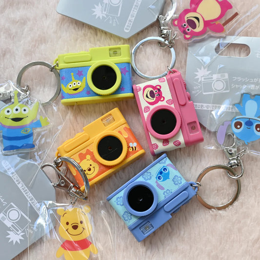 Disney Talking Camera LED Keychain