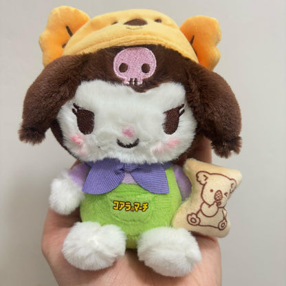 Sanrio x LOTTE Kuromi Plush Keychain Set