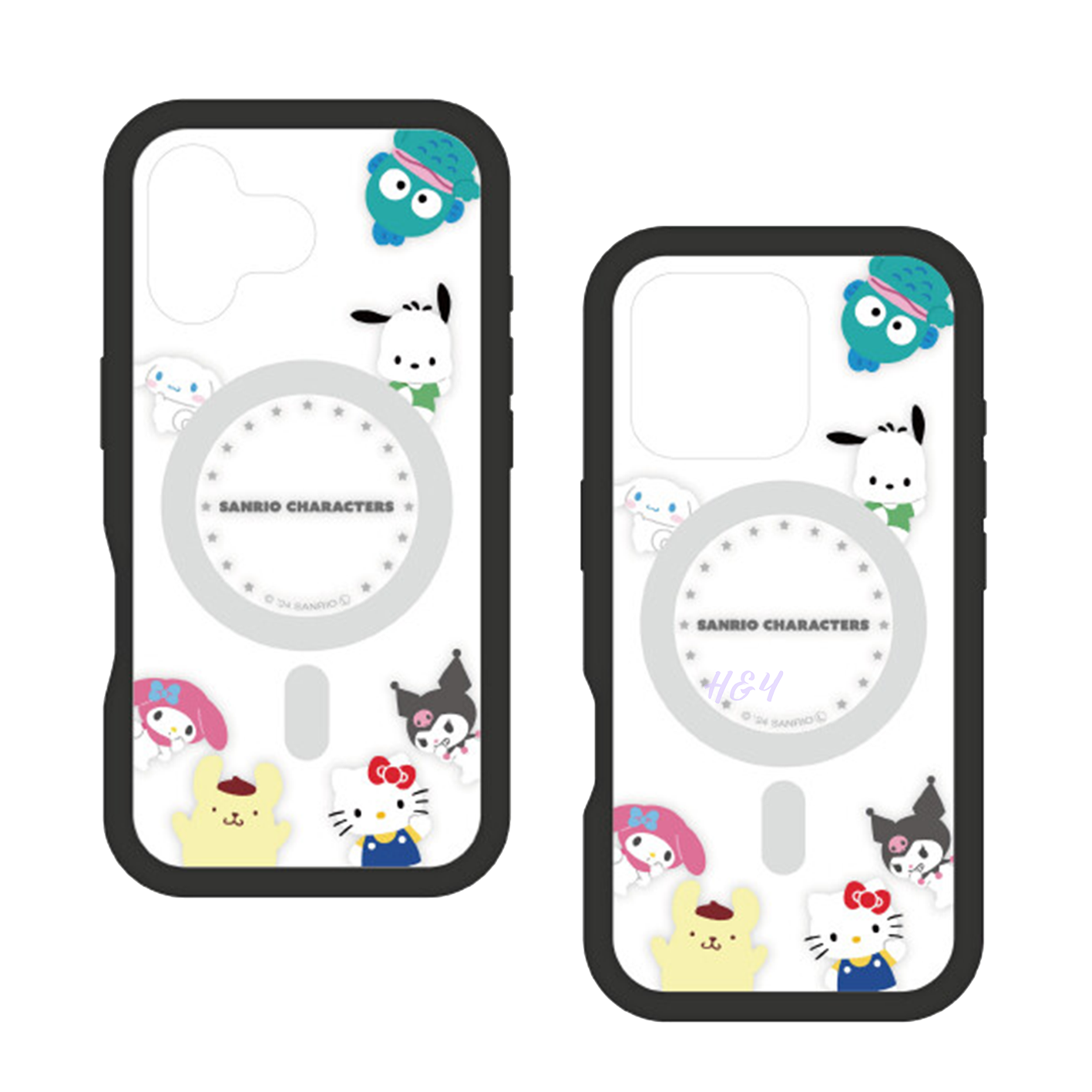 Magsafe Sanrio iPhone16 Plump Frame Case