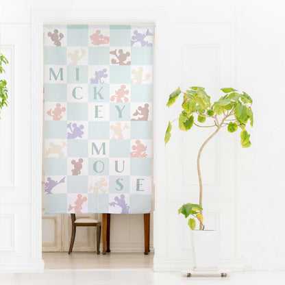Disney Silhouette Door Curtain Made in Japan