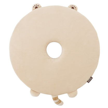 Fukufuku Nyanko Soft Round Seat Cushion