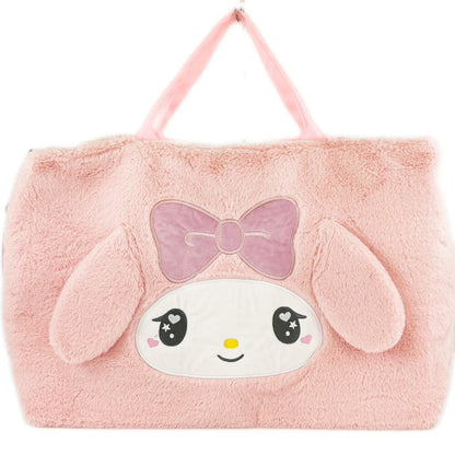 Sanrio Characters Die-cut fur series Boston Bag