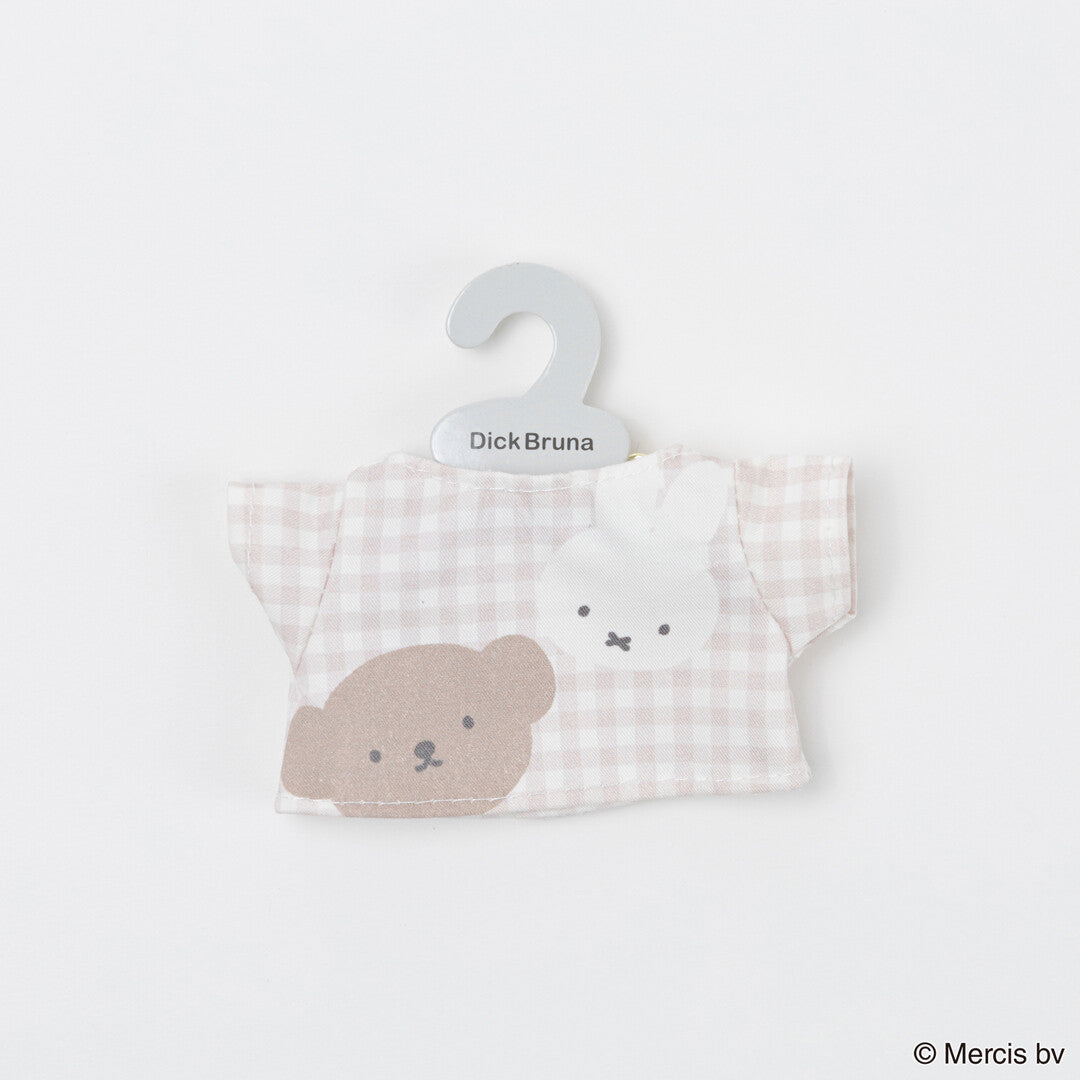 BRUNA PLAID Miffy Mini T-shirt Charm