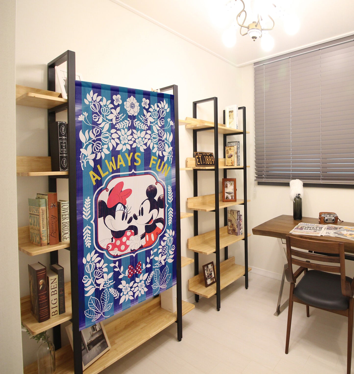 Disney MYSTIC FOREST Door Curtain Made in Japan