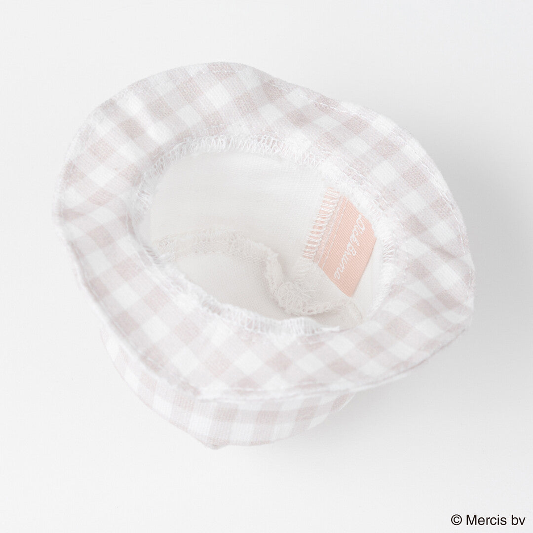 BRUNA PLAID Miffy Mini Hat Charm