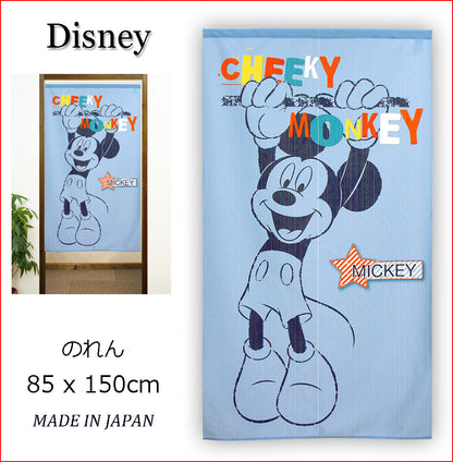 Disney Hanging Mickey Door Curtain Made in Japan