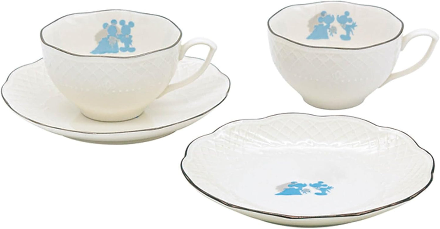 Mickey&Minnie Cup & Saucer Set of Two