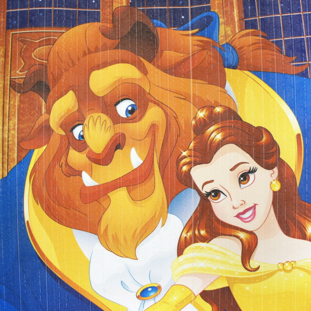 Disney Beauty and the Beast Door Curtain Made in Japan