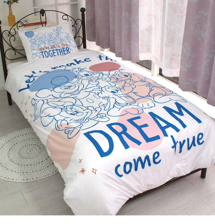 Mickey & Friends 3-piece Duvet Cover Set