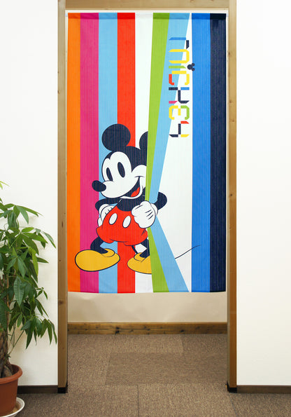 Disney Colourful Door Curtain Made in Japan