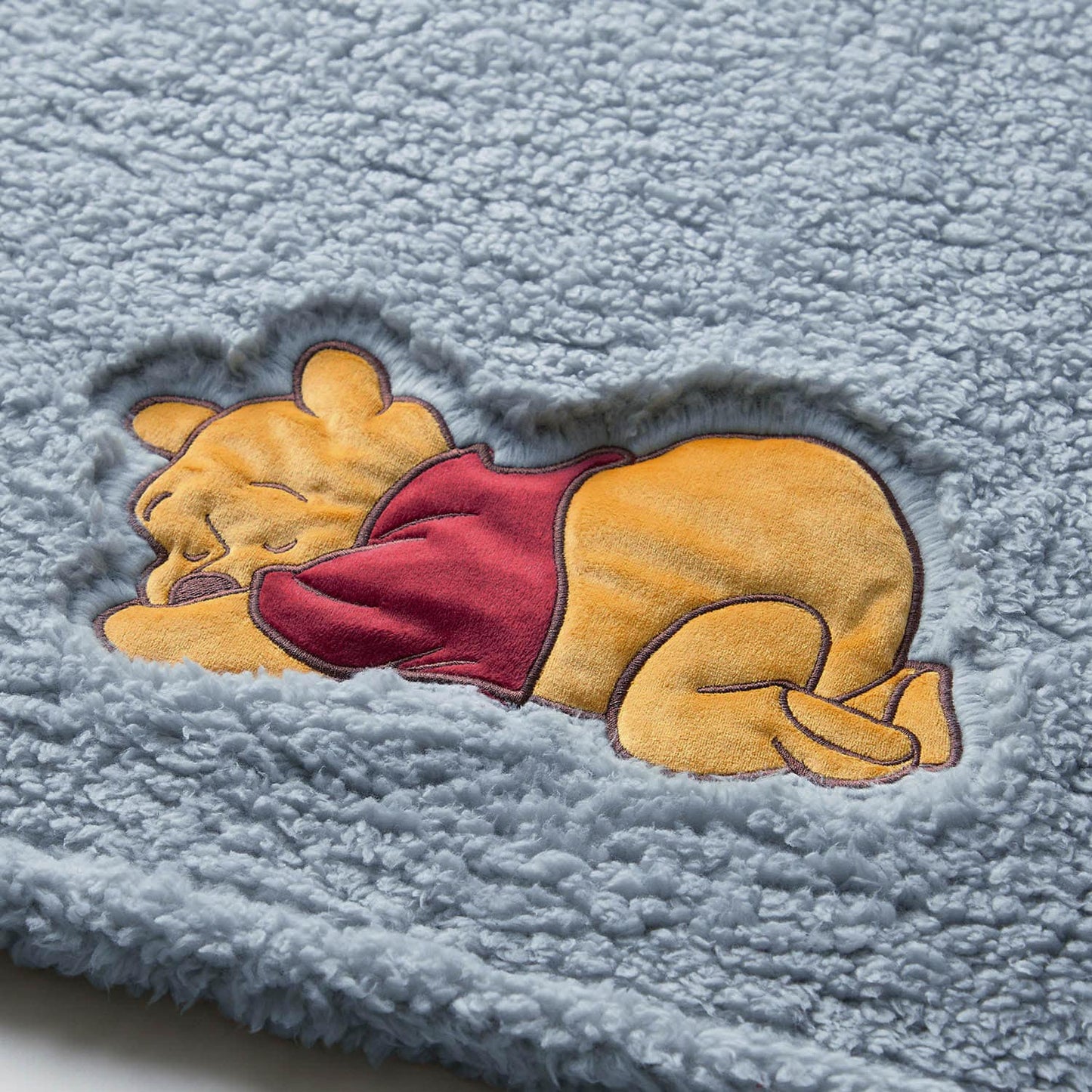 Disney Winnie the Pooh Embroidered Blanket