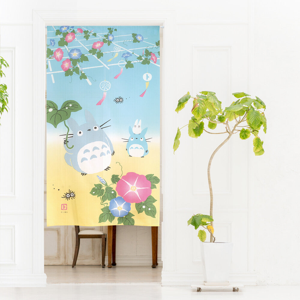 Ghibli My Neighbor Totoro Colors of Summer Door Curtain Made in Japan