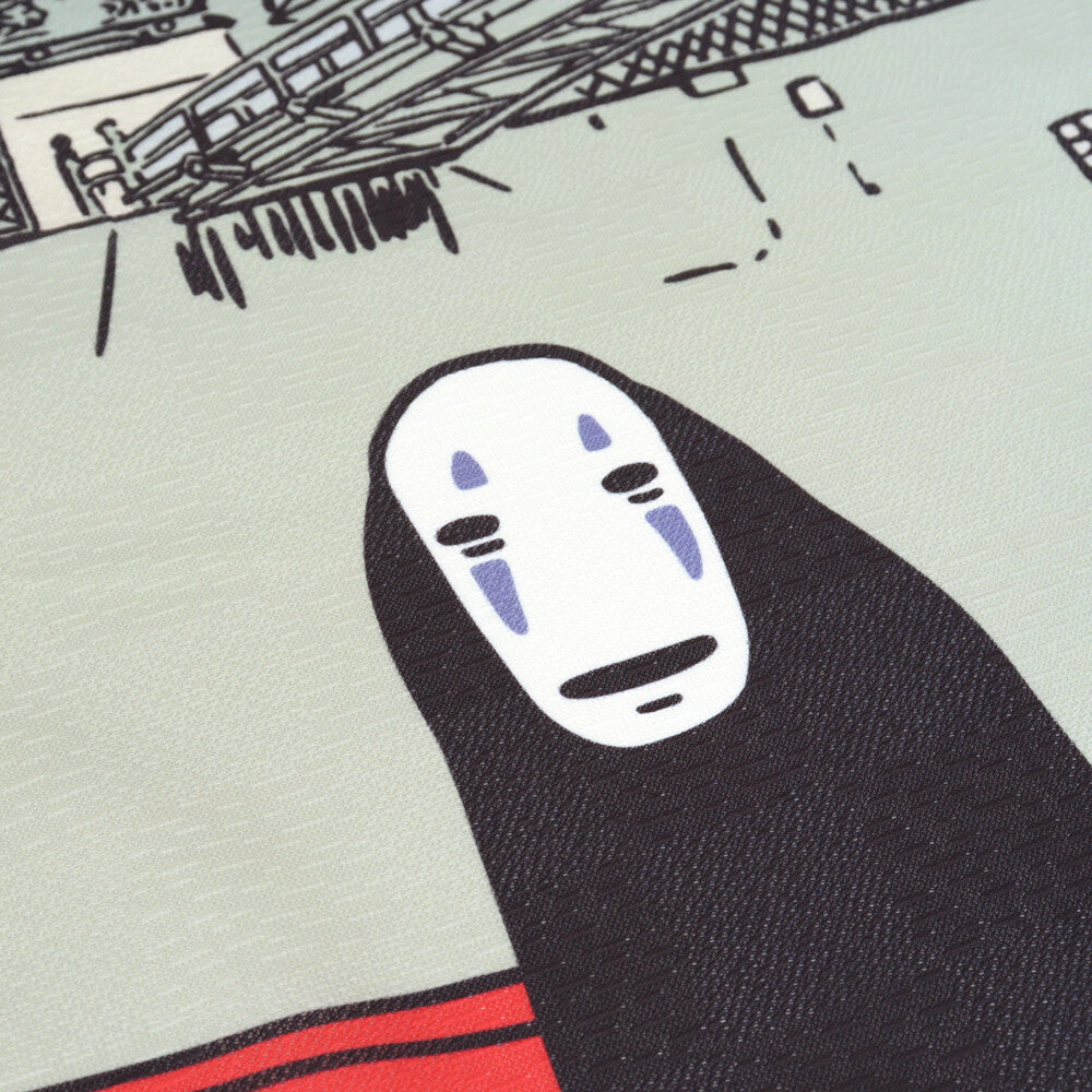 Ghibli Spirited Away "Bathhouse and No-Face" Door Curtain Made in Japan