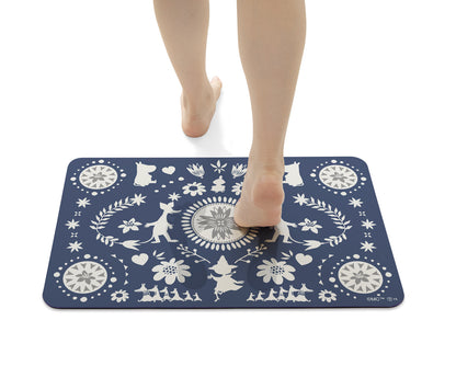 Moomin Soft Bath Mat With Diatomaceous