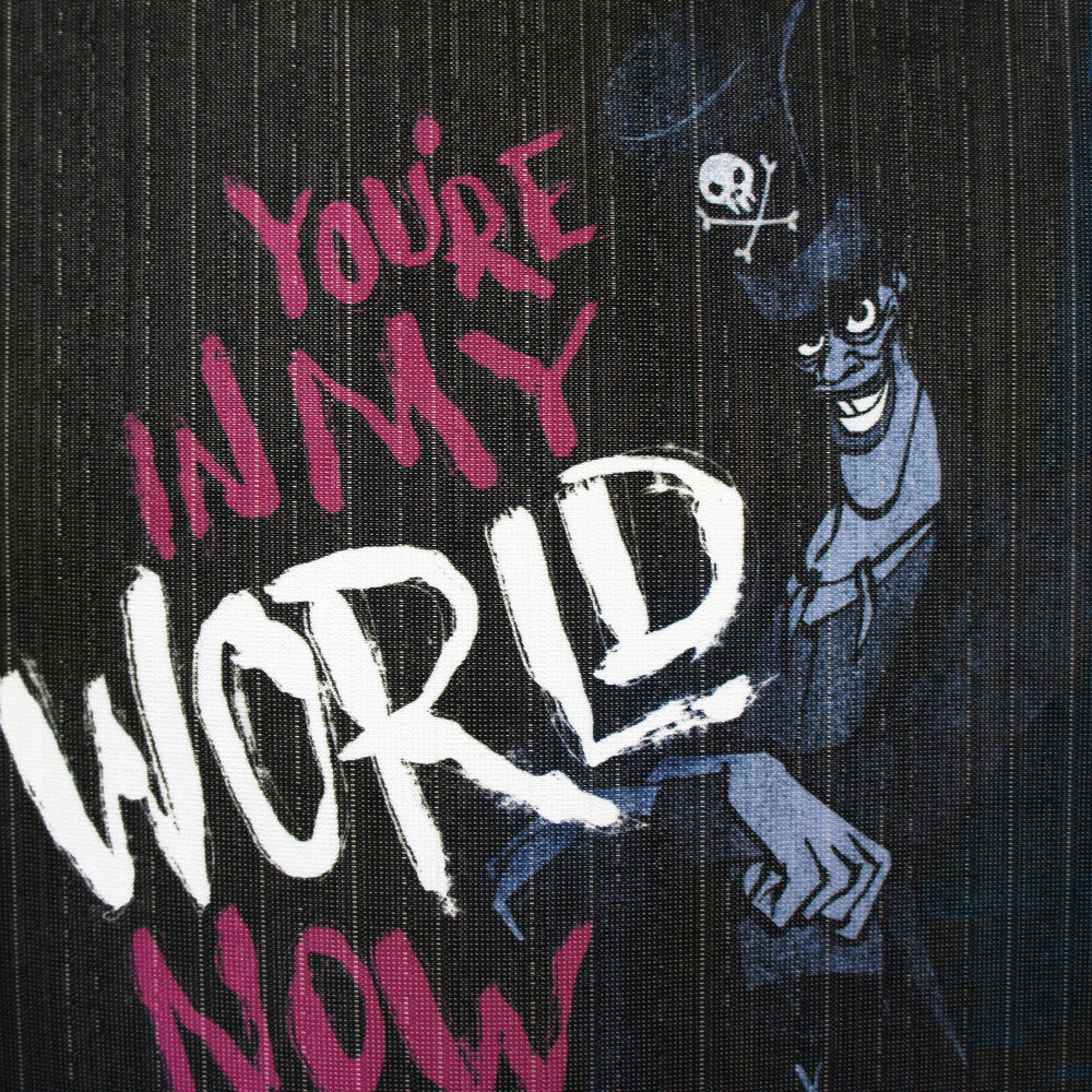 DISNEY VILLAINS BOLD & BEASTLY Door Curtain Made in Japan