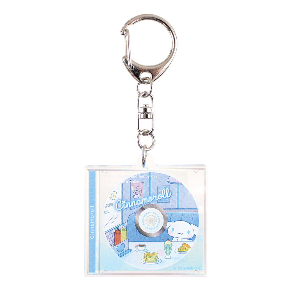 Sanrio Secret CD Case Style Layered Keychains