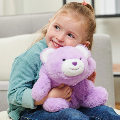 GUND Snuffle Bear Lavender