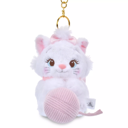 Disney Inspired Cat Plush Toy – Cute Bow Tie Soft Doll Gift