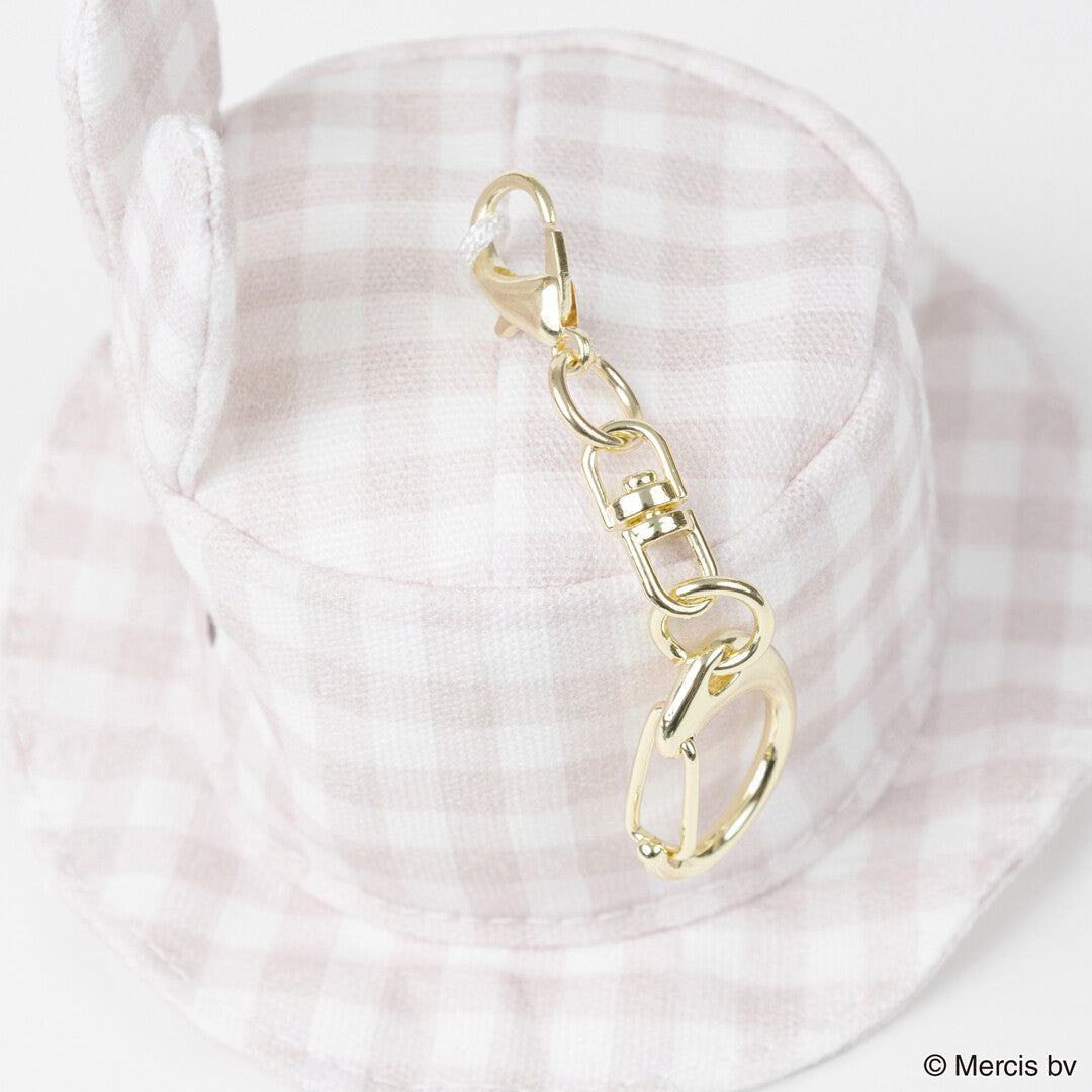 BRUNA PLAID Miffy Mini Hat Charm