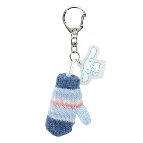 Sanrio Miniature Knit Hat and Mittens Keychain Set