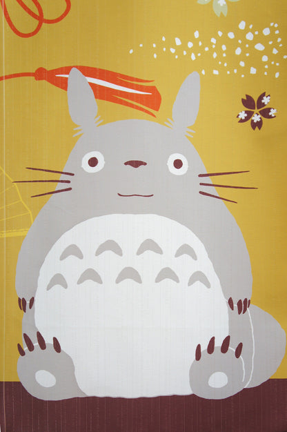 Ghibli My Neighbor Totoro "Good Luck Kozuchi" Door Curtain Made in Japan