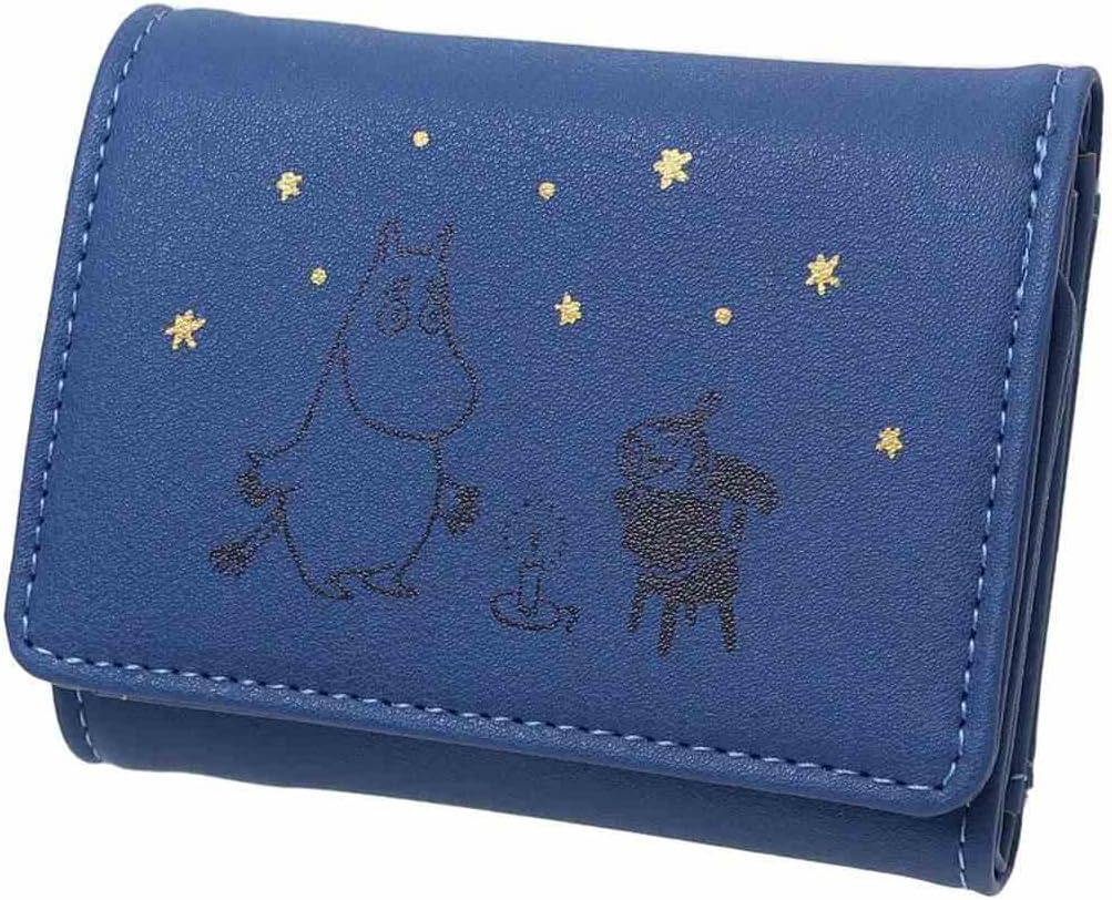 MOOMIN Tri-Fold Compact Wallet