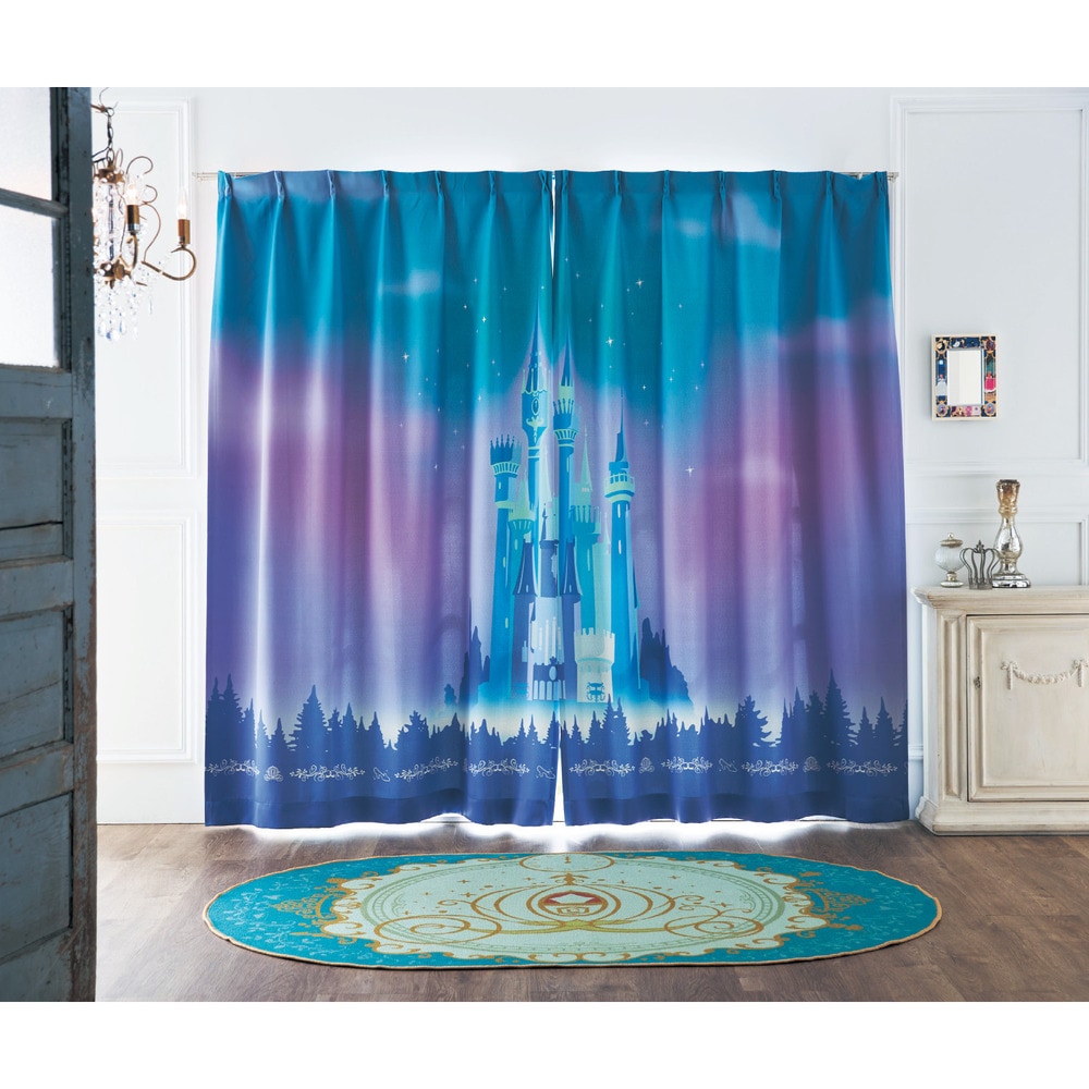 Disney Cinderella 2-Stage Blackout Insulated Curtains 2-Pack