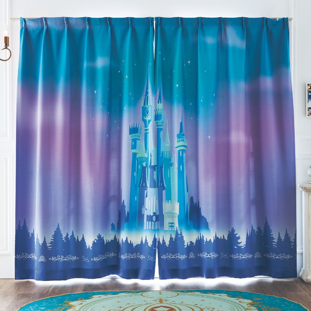Disney Cinderella 2-Stage Blackout Insulated Curtains 2-Pack