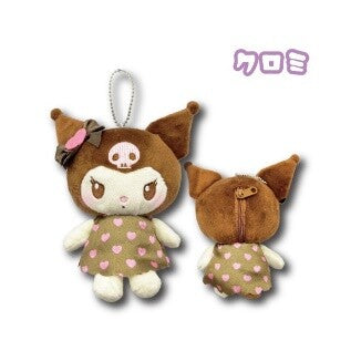 Sanrio Characters Mascot Pouch Heart Chocolate