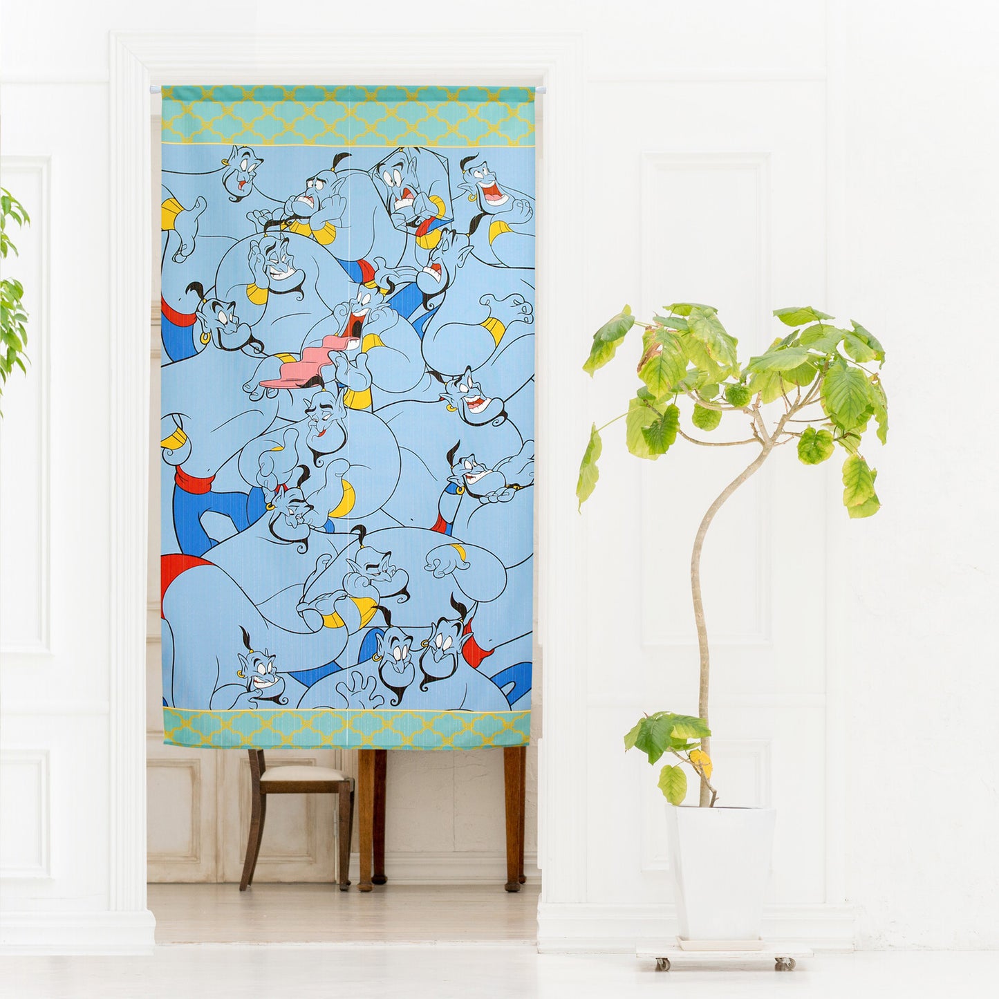 Disney Aladdin Genie Door Curtain Made in Japan