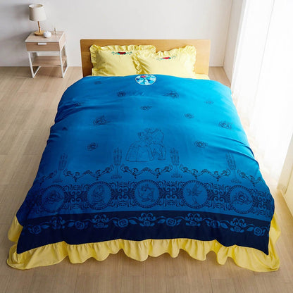 Beauty and the Beast Ruffled Duvet Cover 3-Piece Set