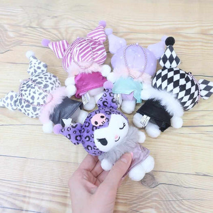 Kuromi Mini Plush Keychain