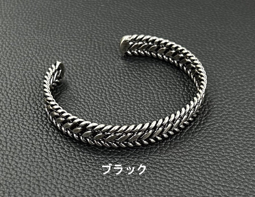 Braided Ethnic Bangle Bracelet