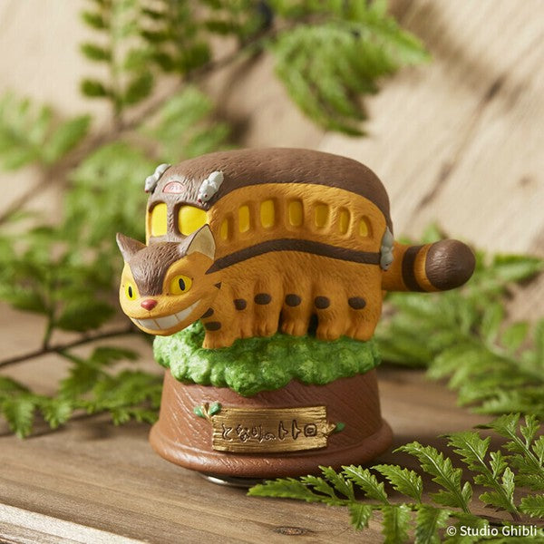 My Neighbor Totoro Porcelain Music Box Cat Bus on the Tree