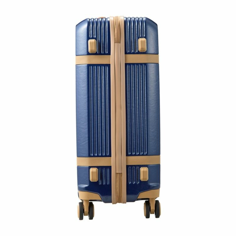 Osamu Suitcase Zipper Type Navy (S/M)