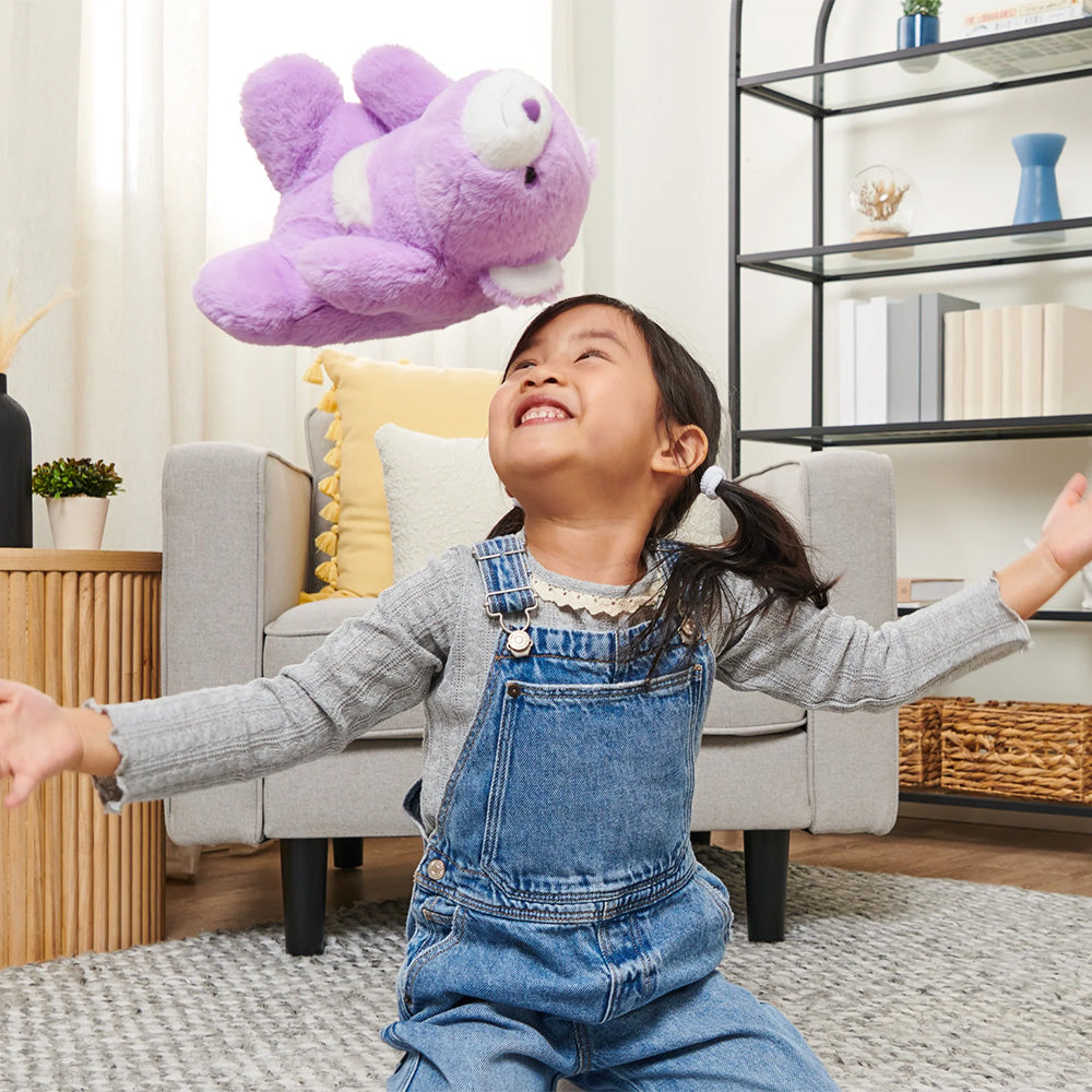 GUND Snuffle Bear Lavender