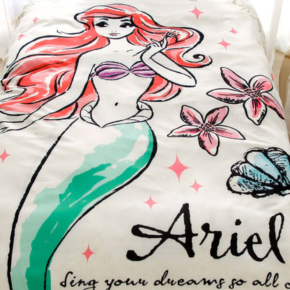 Disney Princess Ariel Duvet Cover 3-Piece Set