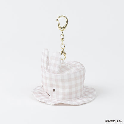 BRUNA PLAID Miffy Mini Hat Charm