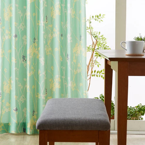 Mickey Green Branches Curtains and Screens 4-Piece Set