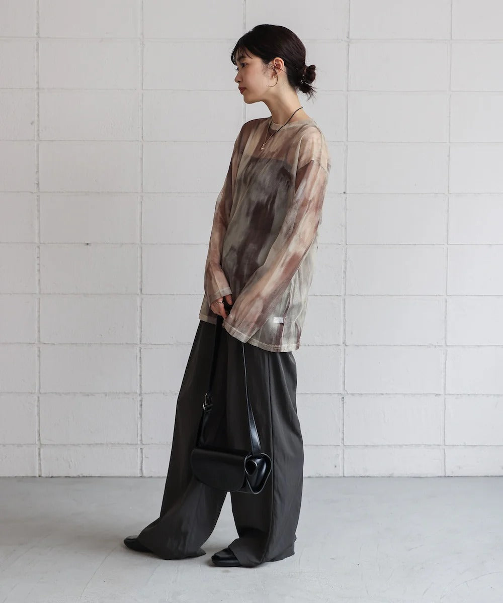 Bou Jeloud Nuanced Pattern Sheer Innerwear